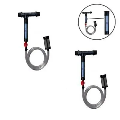 3/4 Inch Rotameter Venturi Injector with Suction Port Garden Tool Kit (Pack Of 2)